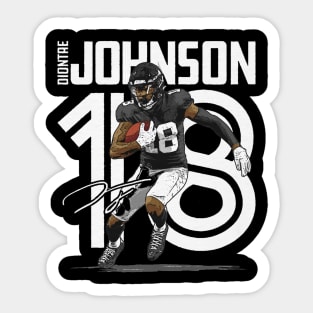 Diontae Johnson Pittsburgh Inline Sticker